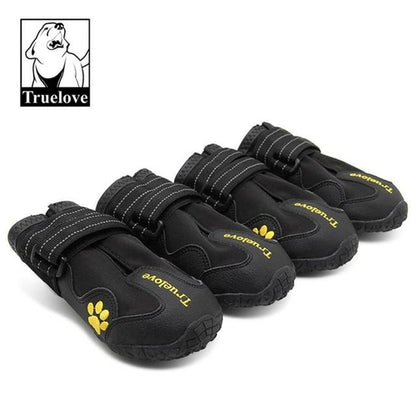 Truelove Dog Shoes Waterproof Anti-slip Rain Boots Warm Snow