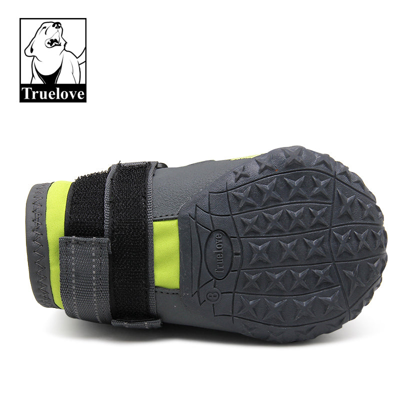 Truelove Dog Shoes Waterproof Anti-slip Rain Boots Warm Snow