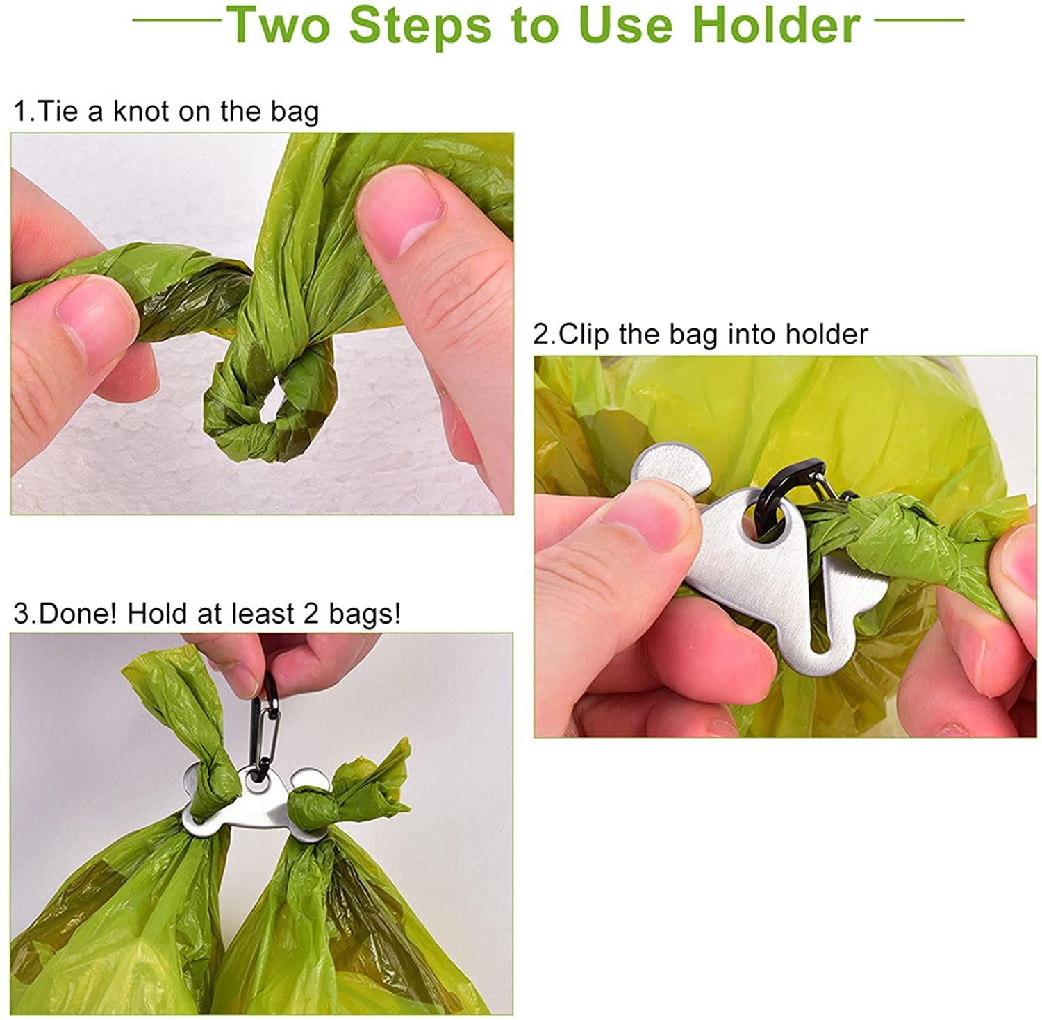 Soft Fabric Dog Poop Bag Dispenser