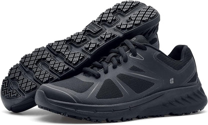 Women'S Slip-Resistant Work Sneakers - Comfortable, Lightweight, Water-Resistant & Non-Slip Safety Shoes for Women - Ideal for Food Service, Healthcare, Retail & More - Vitality II