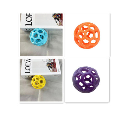 Dog Chew Ball Toy TPR Pets Interactive Training Toys For Small Large