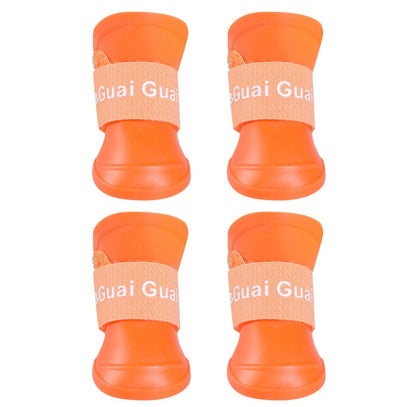 Pet Paws Protector: Stylish Silicone Rain Boots For Dogs