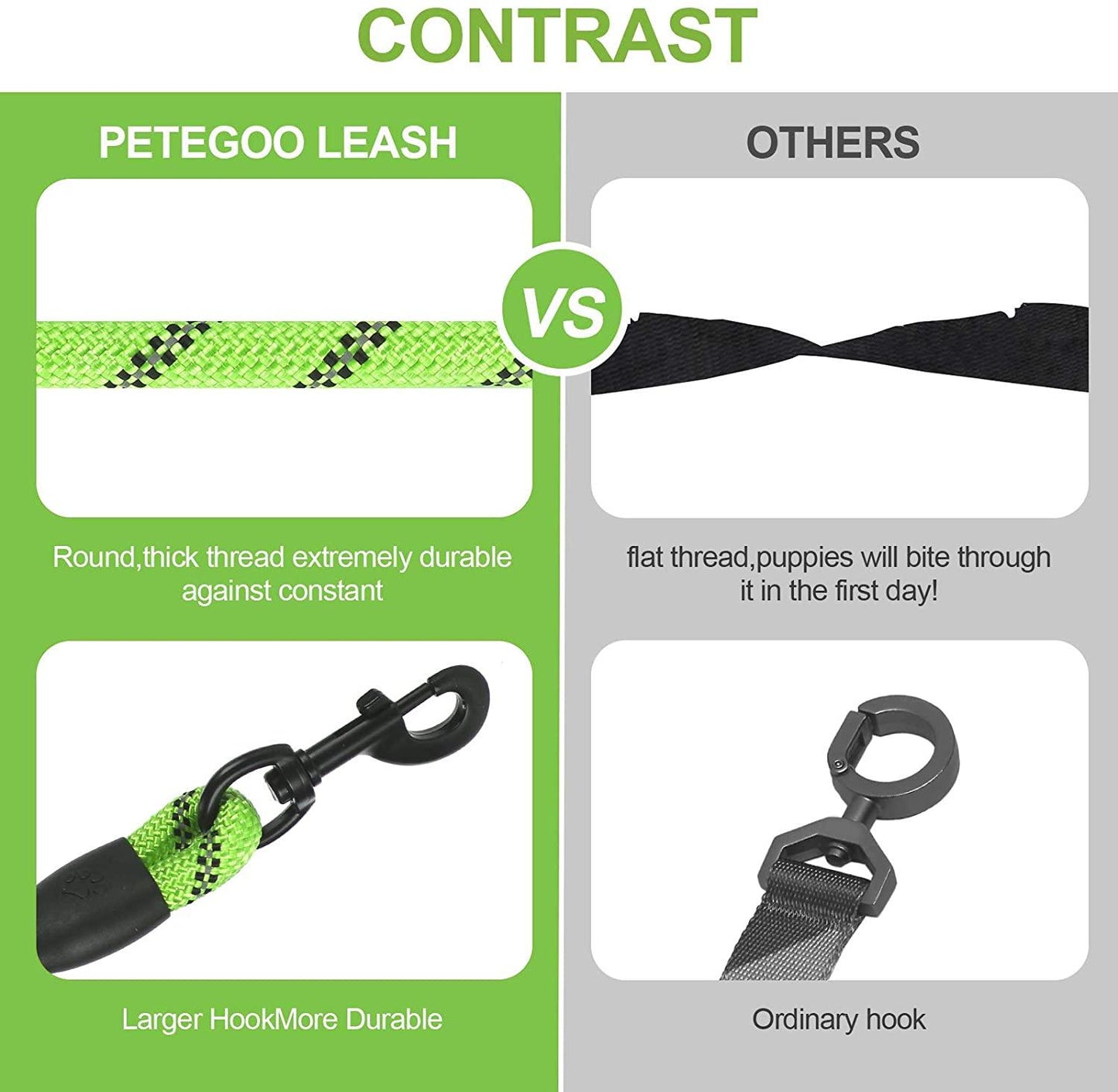 Luminous Reflective Strong Dog Leash
