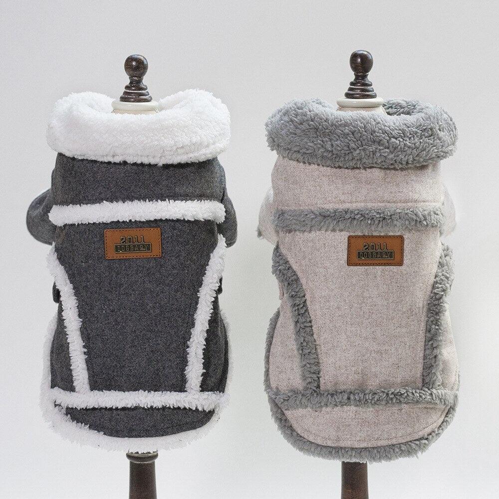 Cozy Chic Winter Dog Jacket - Stylish And Warm Pet Coat For French Bulldogs