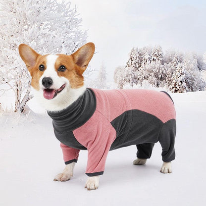 Cozycanine Winter Fleece Dog Coat - Stay Warm And Stylish All Season Long!