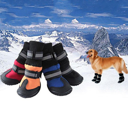 Cozypaws Winter Cotton Non-Slip Boots For Dogs