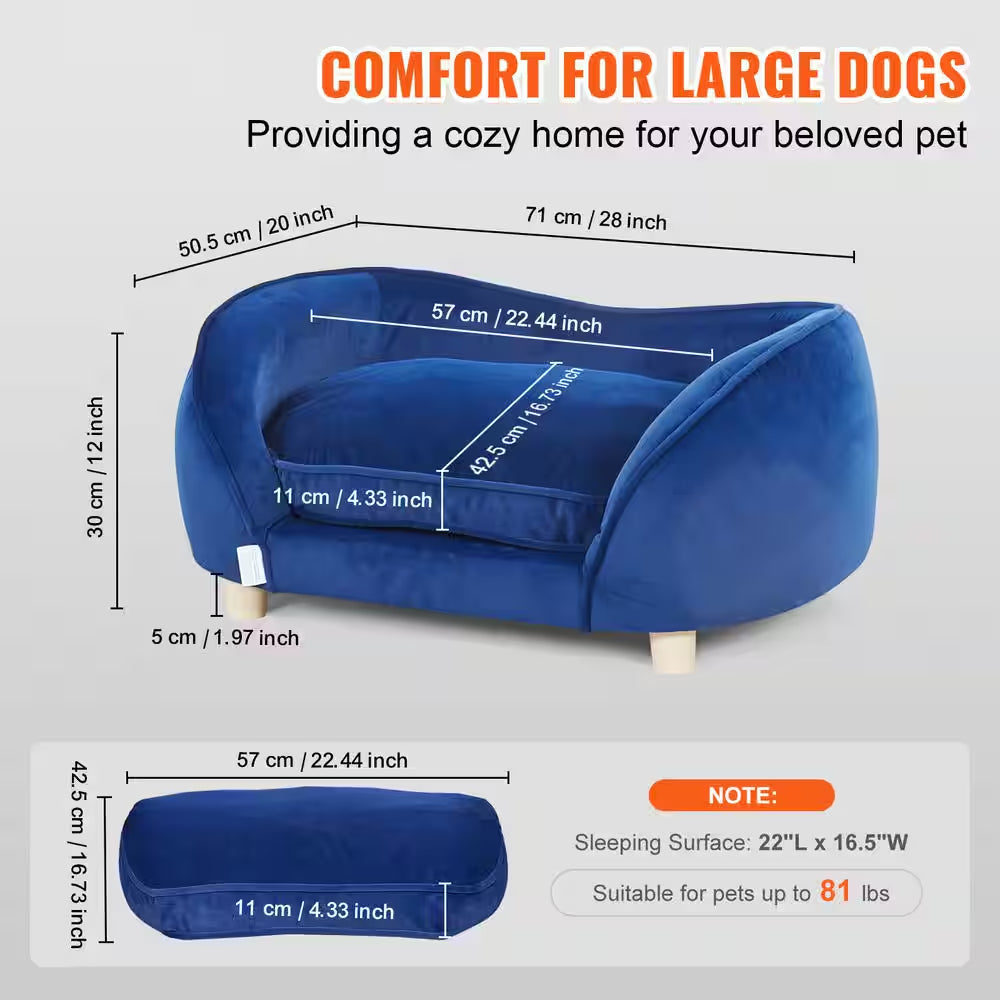 Dog Sofa Couch for Medium-Sized Dogs