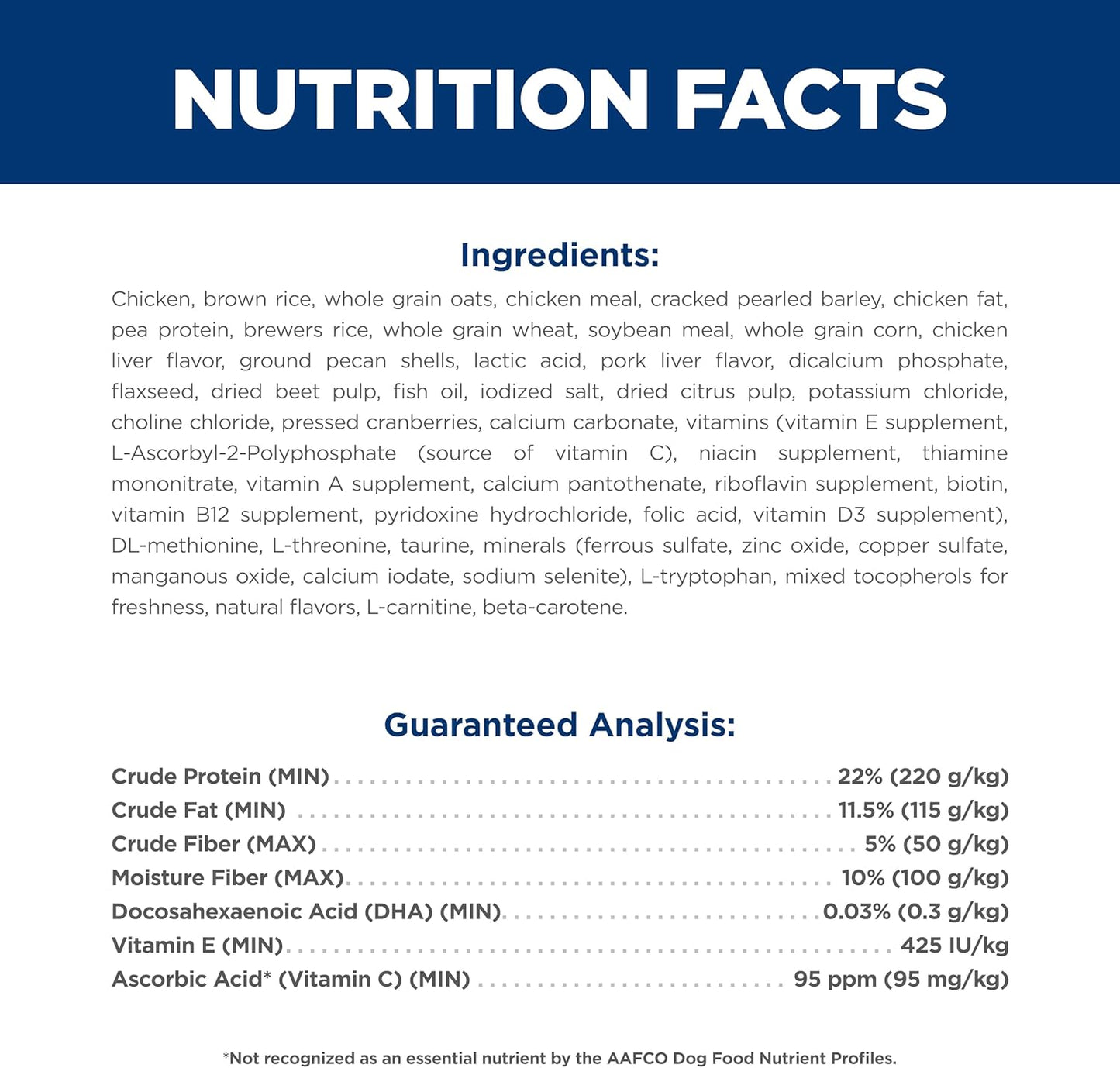 Hills Large Breed Dry Puppy Food Chicken & Brown Rice, 15.5 Lb. Bag