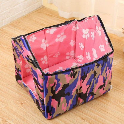 Dog House Outdoor Waterproof Pet Bed House Tent Chew Proof Indoor