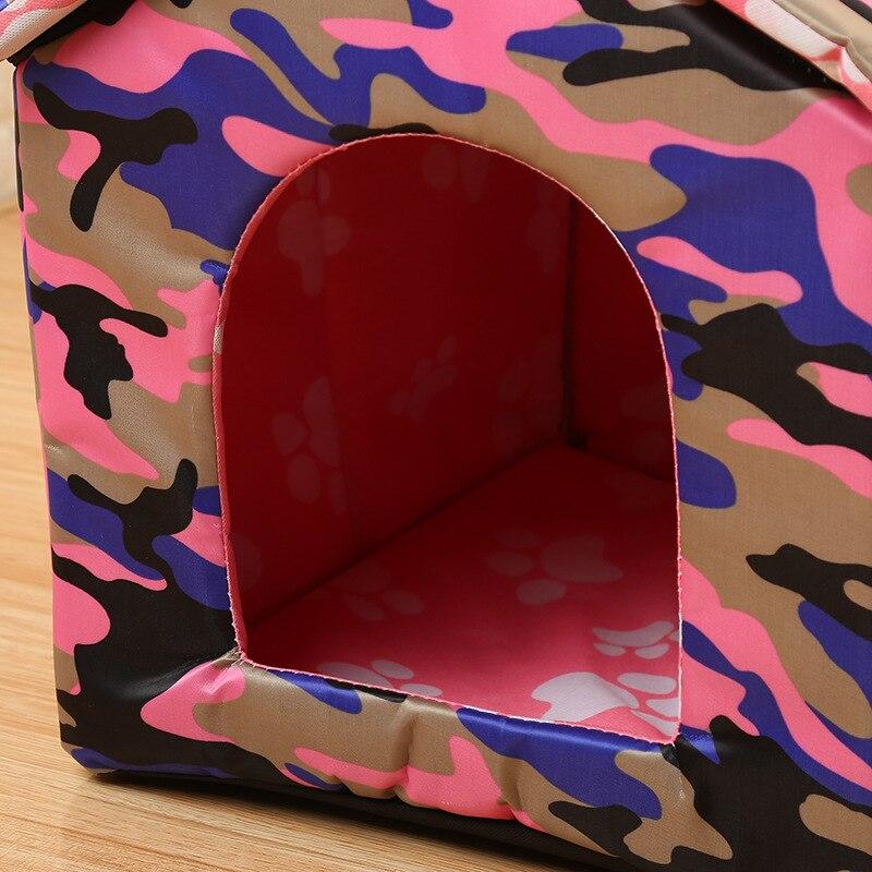 Dog House Outdoor Waterproof Pet Bed House Tent Chew Proof Indoor