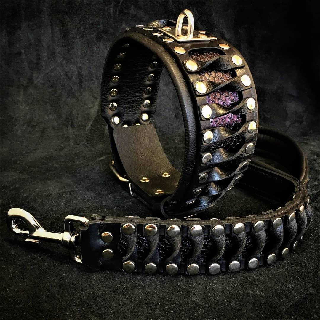 The "Steampunk" leash by Bestia